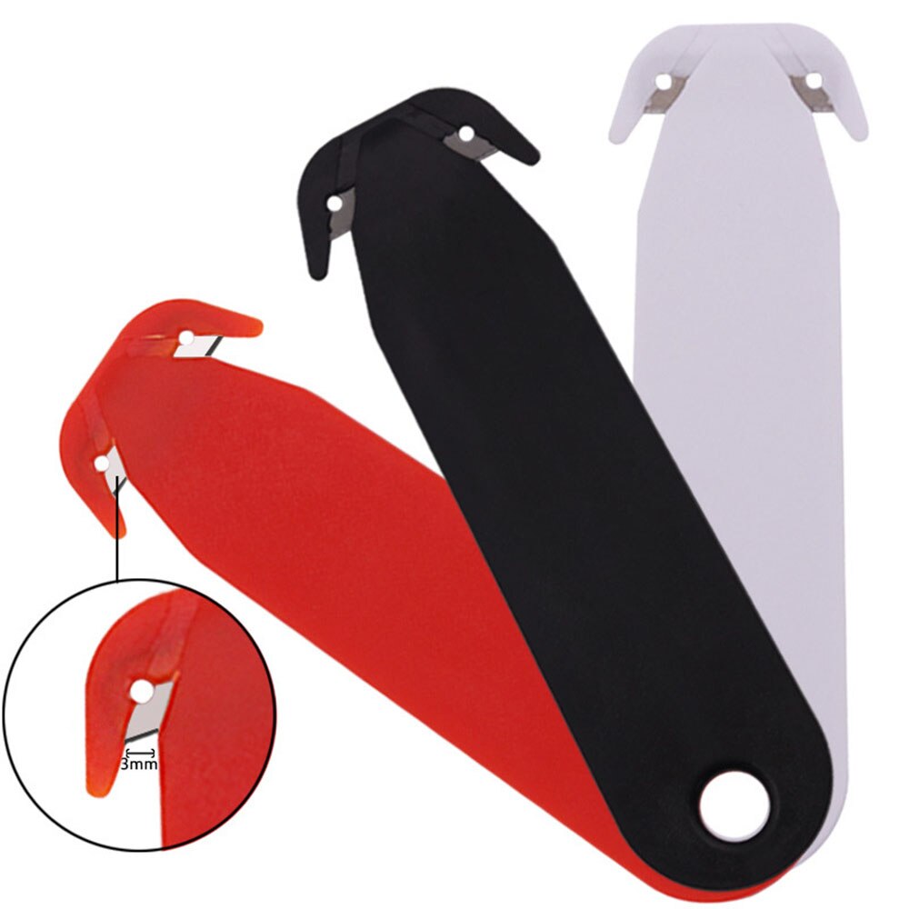 1Pc Dubbele Randen Veiligheid Box Cutter Multi Tool Blade Doos Rop Film Snijden Mes Diy Art Cutter Mes briefpapier Cutter