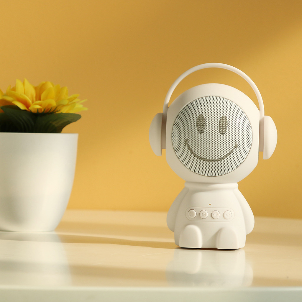 -Draagbare Cartoon Robot Mini Bluetooth Speakers Bluetooth Draadloze Ontvanger Speaker Stereo Music Player Z528