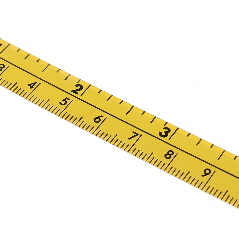 Metric and Inch Self Adhesive Measuring Tape Steel Miter Track Measure Tape Miter Saw Scale For T-track Router Table Band Saw