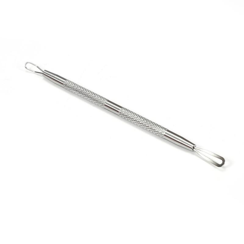 Acier inoxydable Durable point noir acné défaut aiguille bouton extracteur décapant propre soins de la peau du visage beauté outils 1pc