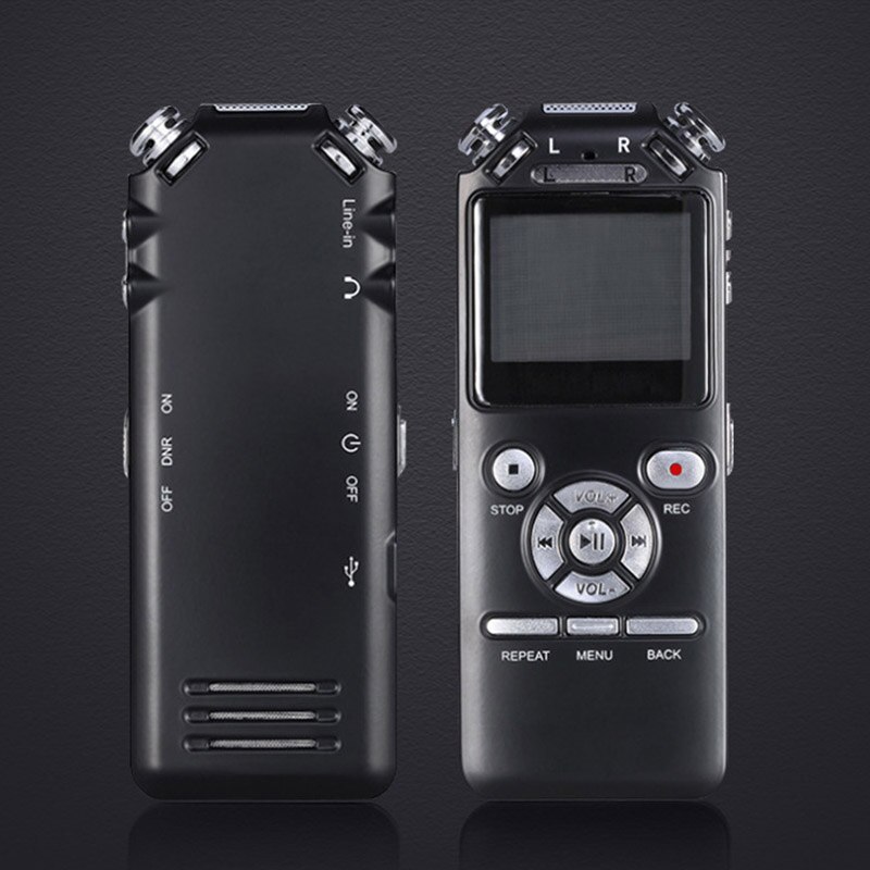 Grabadora de voz Digital , bolígrafo de grabación de sonido activado, dictáfono, reproductor MP3, reducción de ruido inteligente