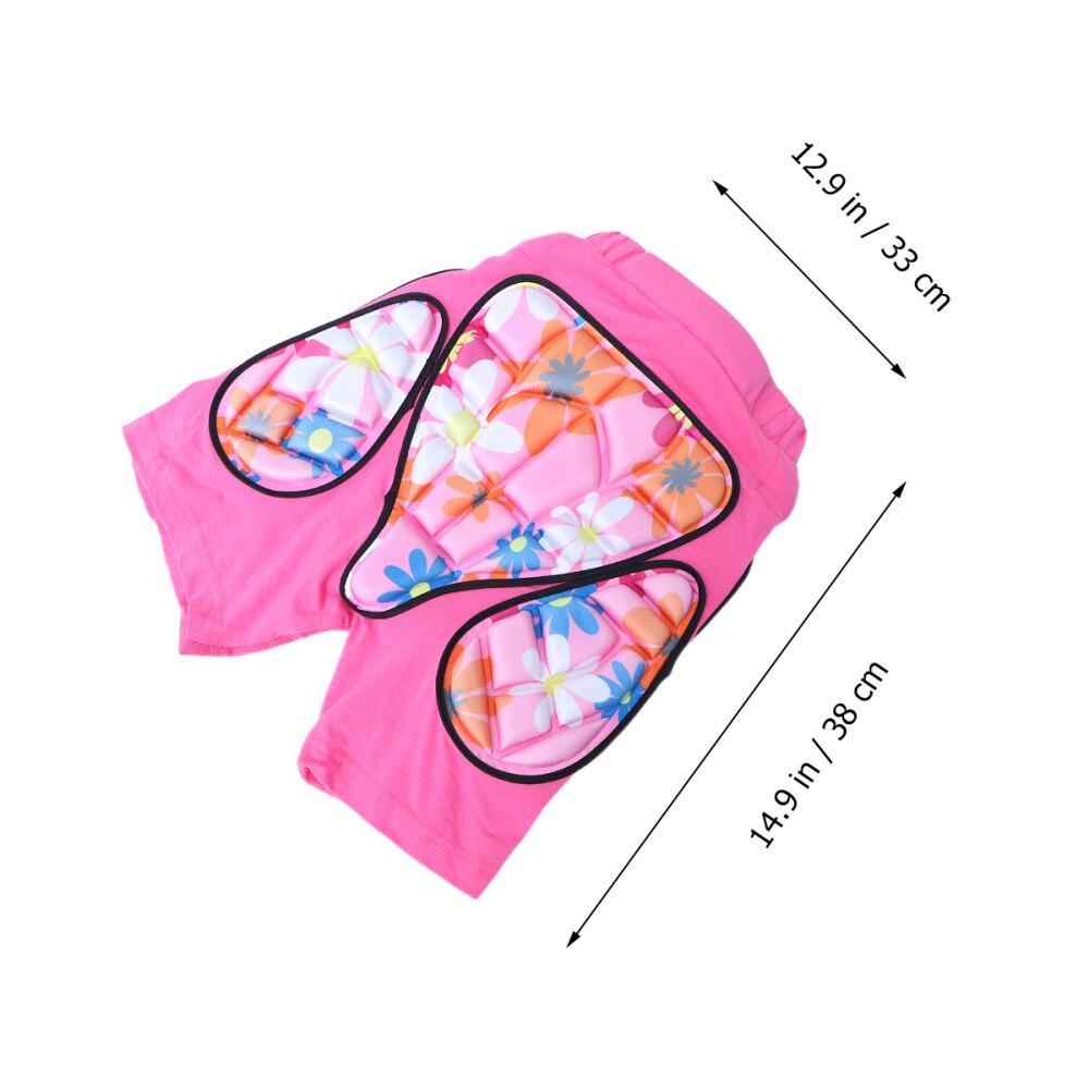 Kids Adults Protective Hip Pants Shorts Adjustable Lightweight Pad for Ski Skate Snowboard Roller Skating Hockey Soccer Siz