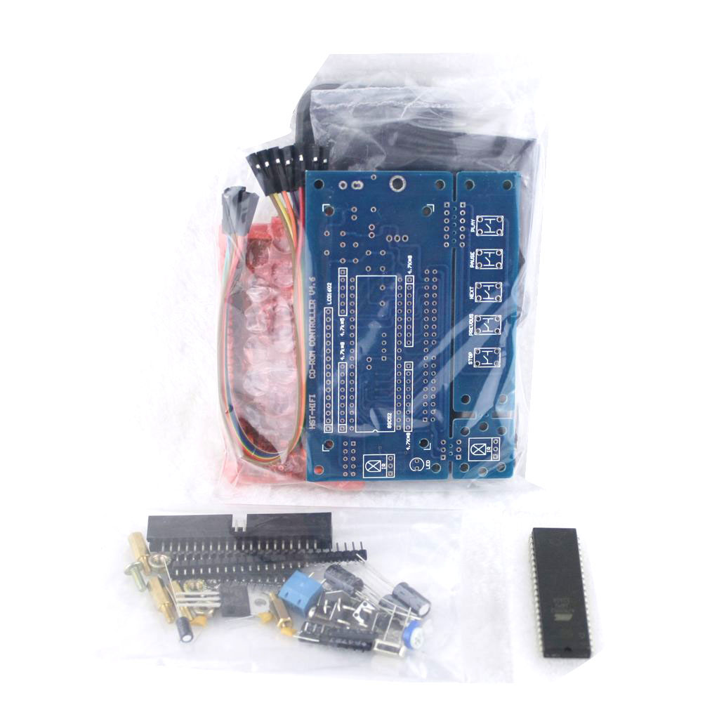 CD-ROM controller DVD-ROM IDE optical drive controller Audio Player ROM To Turntable+ REMOTE control Digital Display DIY kits