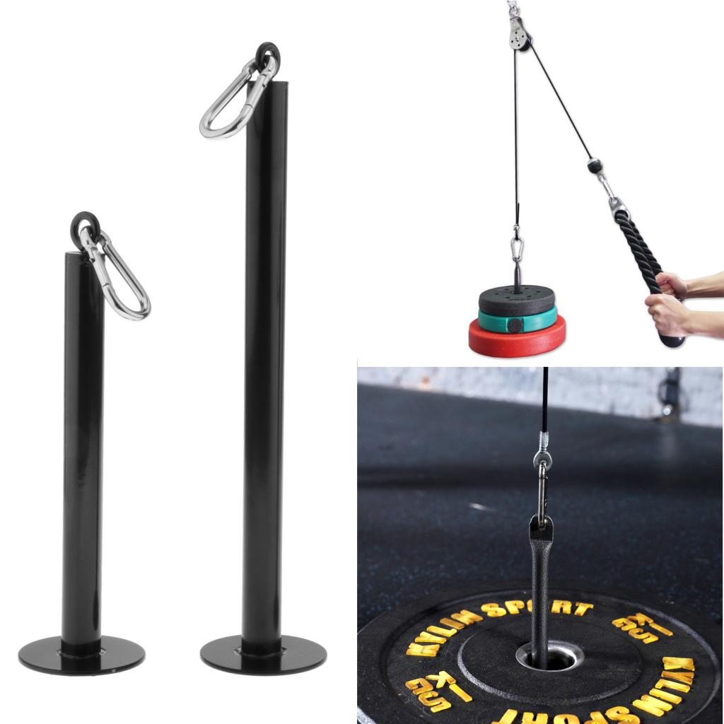 Weight Plate Loading Pin Holder Grip Strength Triceps Roller Weights Stand Rack