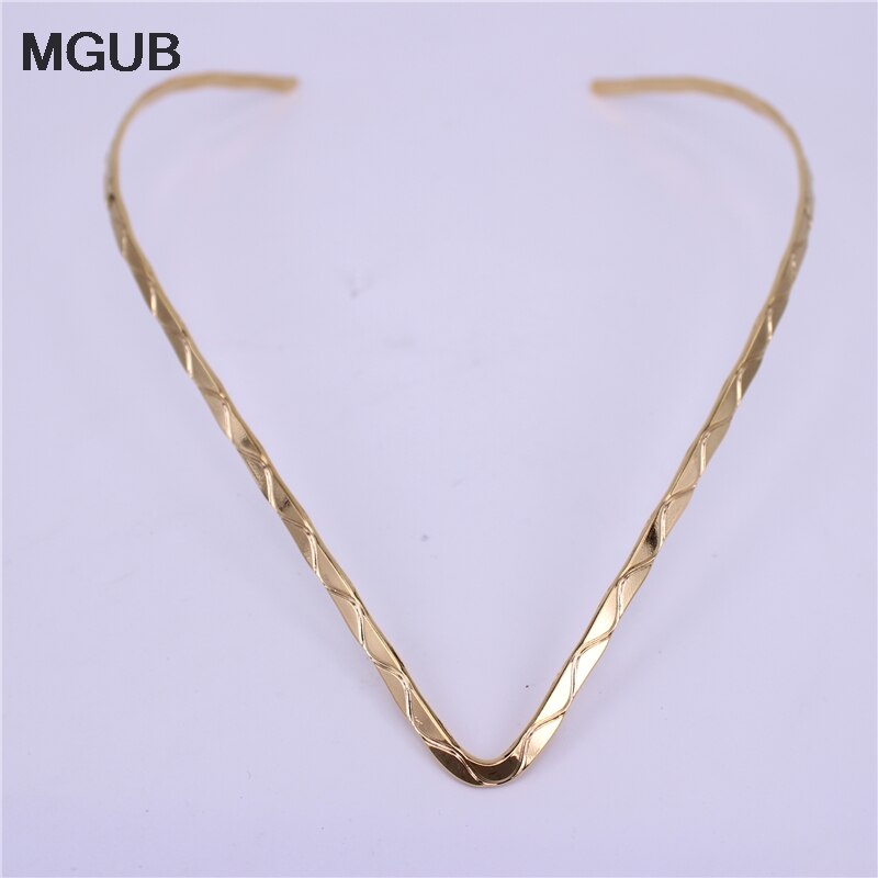 Collar de joyería de acero inoxidable 316L, cuello en V, ancho de 3mm/4mm, color dorado, talla ajustable, ropa Popular para mujer LH542