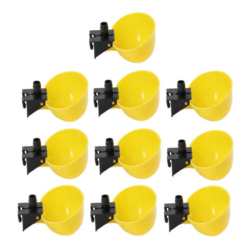 Automatic Bird Waterer Automatic Poultry Waterer PP Material for Chicken Quail