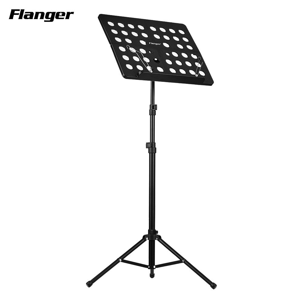 Flanger FL-05R Inklapbare Bladmuziek Score Statief Standhouder Beugel Met Waterdichte Tas Voor Viool Piano Gitaar Prestaties