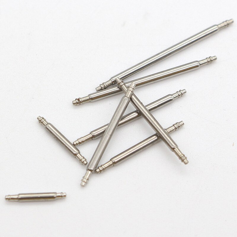 1.5mm horloge accessoires dikke leren horlogeband stalen vaste as armband van horloge onderdelen