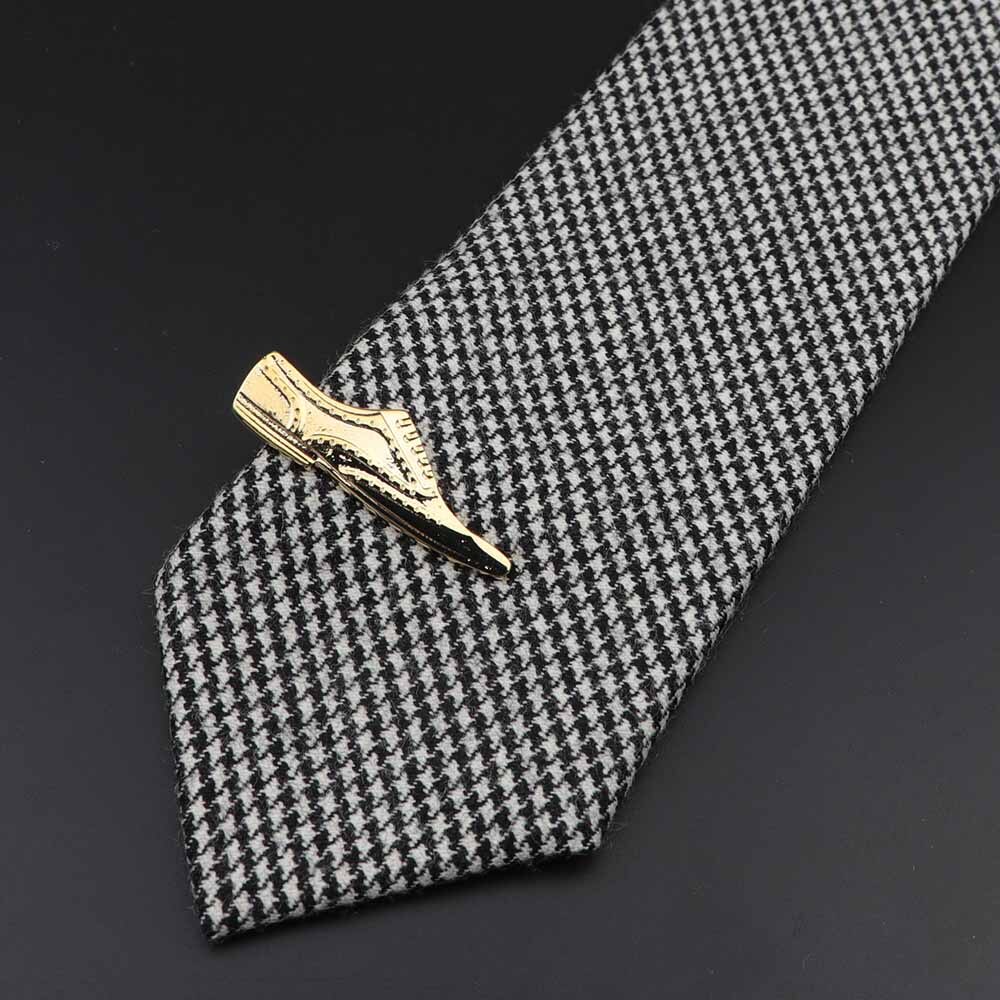 Mand ny slips clip mand bar afslappet cykel blad slips clips #39 rustfrit stål smykker herretøjstilbehør: 15