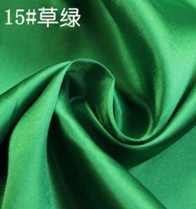 12 Colors Selection Polyester Satin Material For Clothing Linings Soft Charmeuse DIY Handmade Crafts Satin Fabric