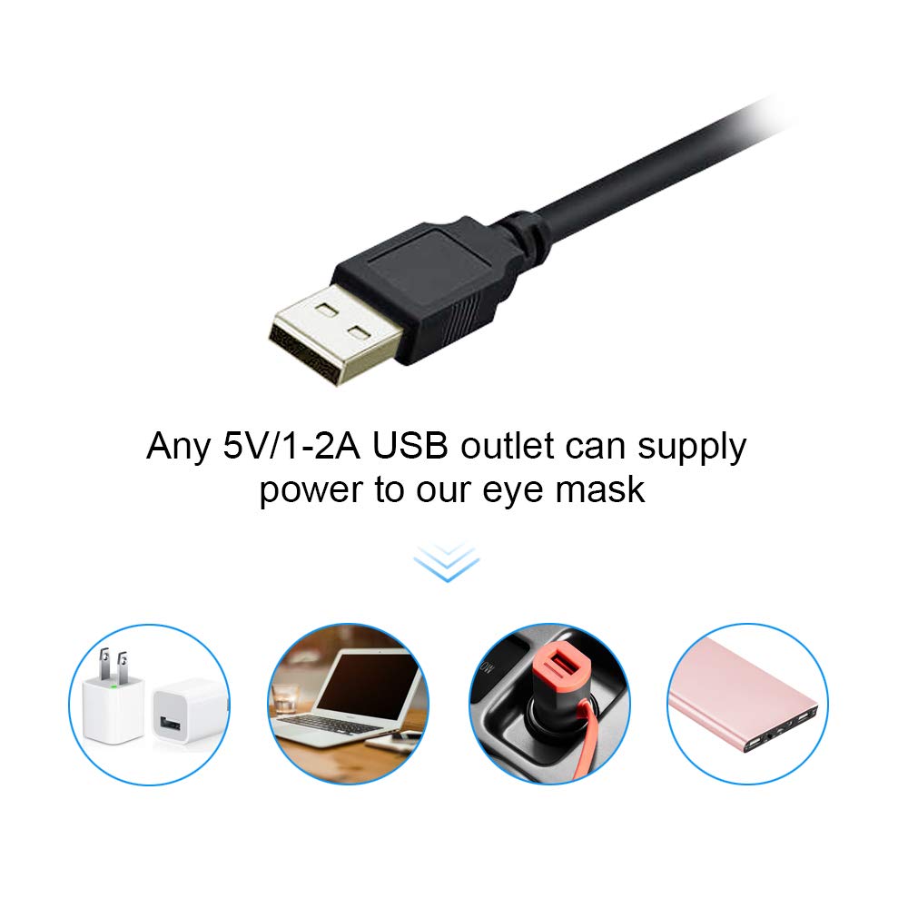 Skönhetsstjärna usb uppvärmning ånga ögonmask ögonskugga anti mörk cirkel patch ögonmassager trötthetslindring sömn ögonmask ögonvårdsverktyg