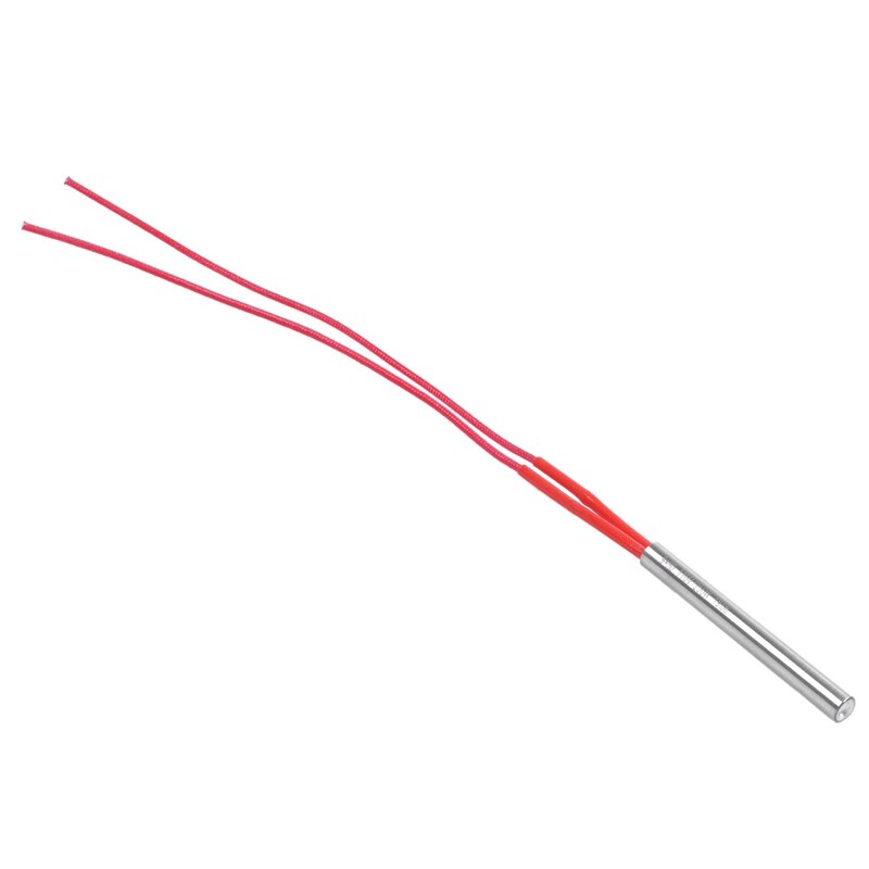 Cartouche chauffante rouge à deux fils et 9mm x 80mm éléments chauffants  ac 110v 250w: Default Title