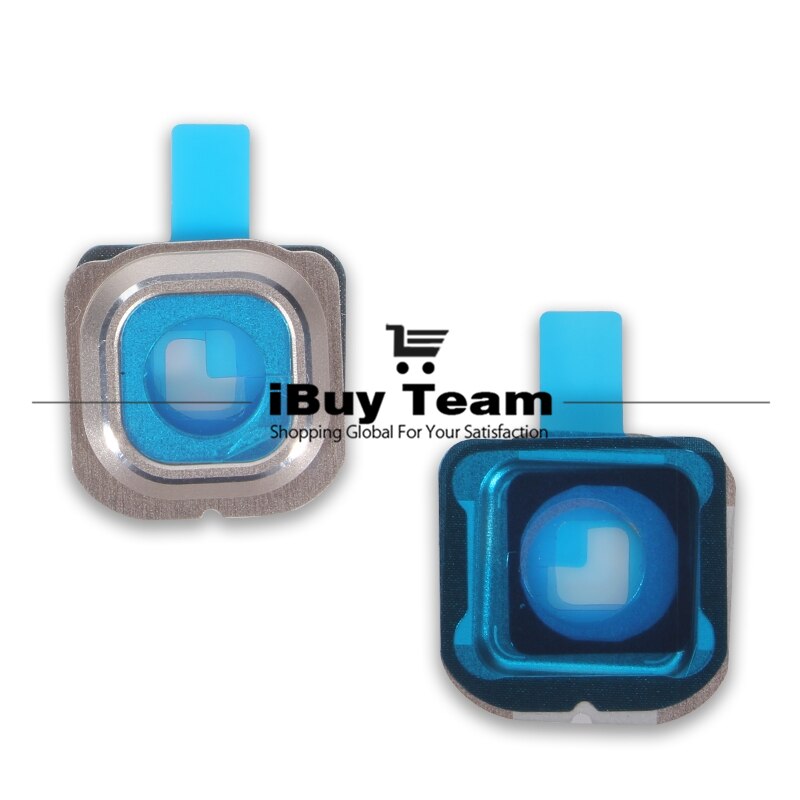 Rear Camera Lens Glass Cover for Samsung Galaxy S6 Edge - Replacement Part with Frame