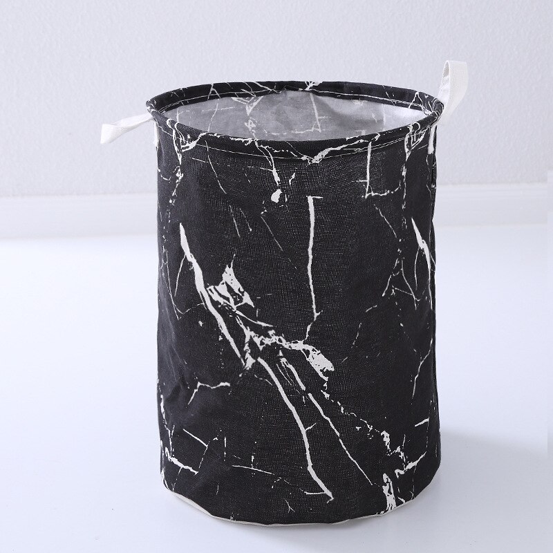 1PC pliable panier à linge grande capacité panier à linge vêtements rangement organisateur seau Homehold sac de rangement: Style 15