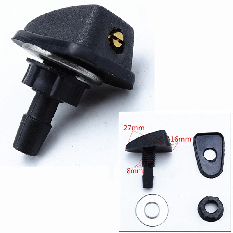 Bil køretøj forrude sprinkler sprøjtedyse til ford focus  mk2 mk3 mk4 kuga escape fiesta ecosport mondeo fusion