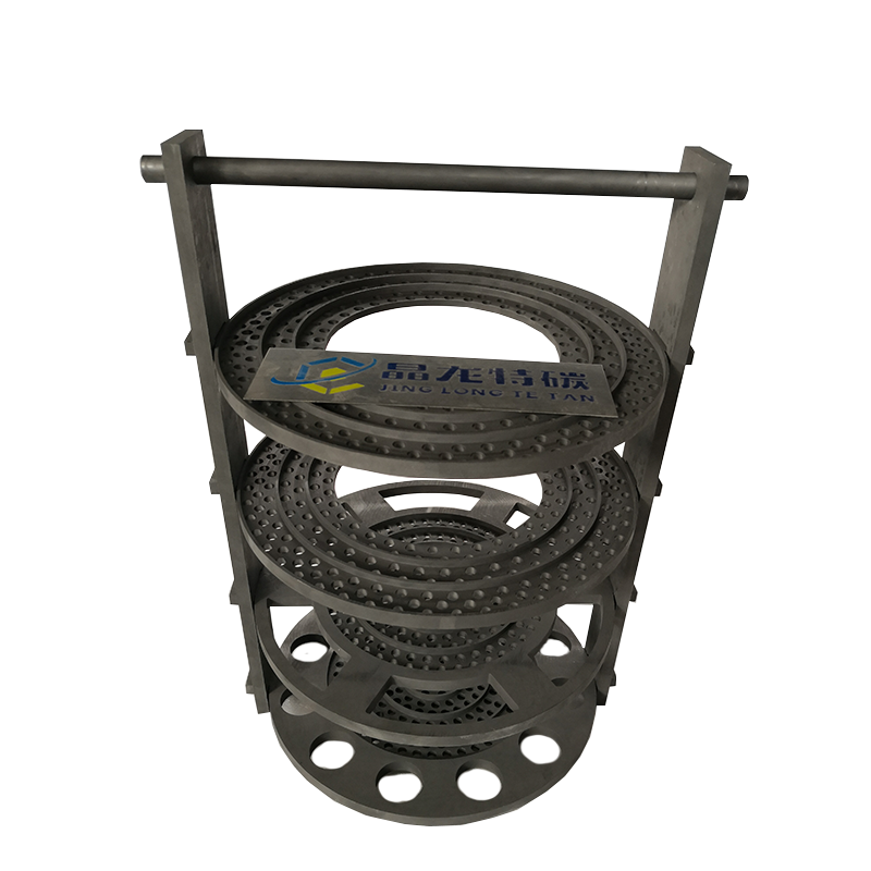 High-density graphite mold for continuous cutting of molds