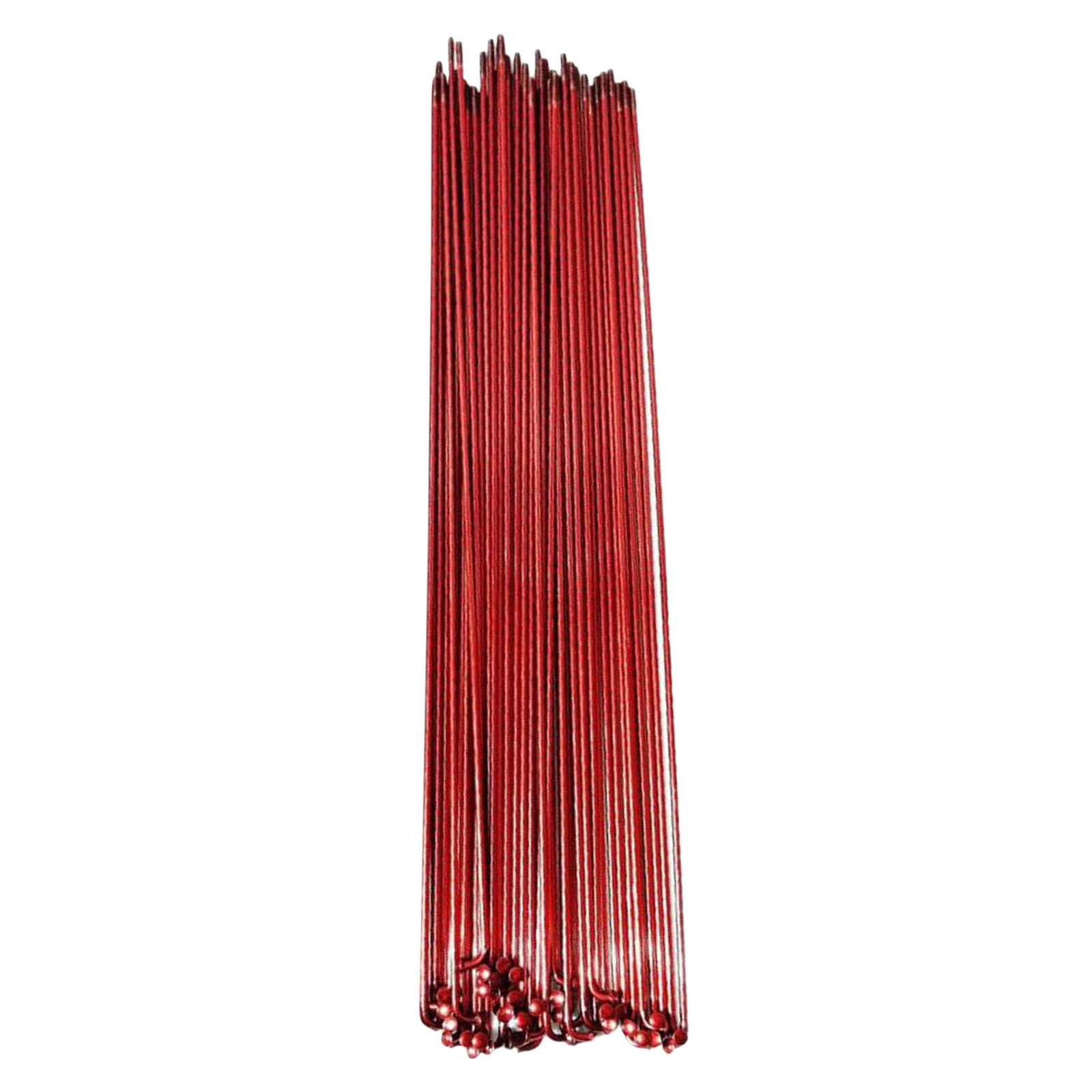 Ensemble de 36 rayons de roues de bicyclette, 268mm/273mm/280mm, pièces de roues de bicyclette de route et de vtt: 268mm Red 36PCS