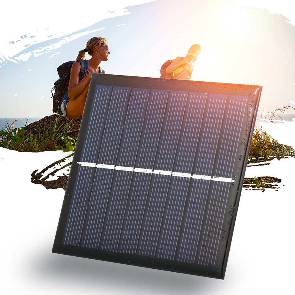 1 W/4 V Solar Charger voor 1.2 V AA Oplaadbare Batterij Polykristallijne Epoxy Zonnepaneel Draagbare Smart Solar batterij Carger