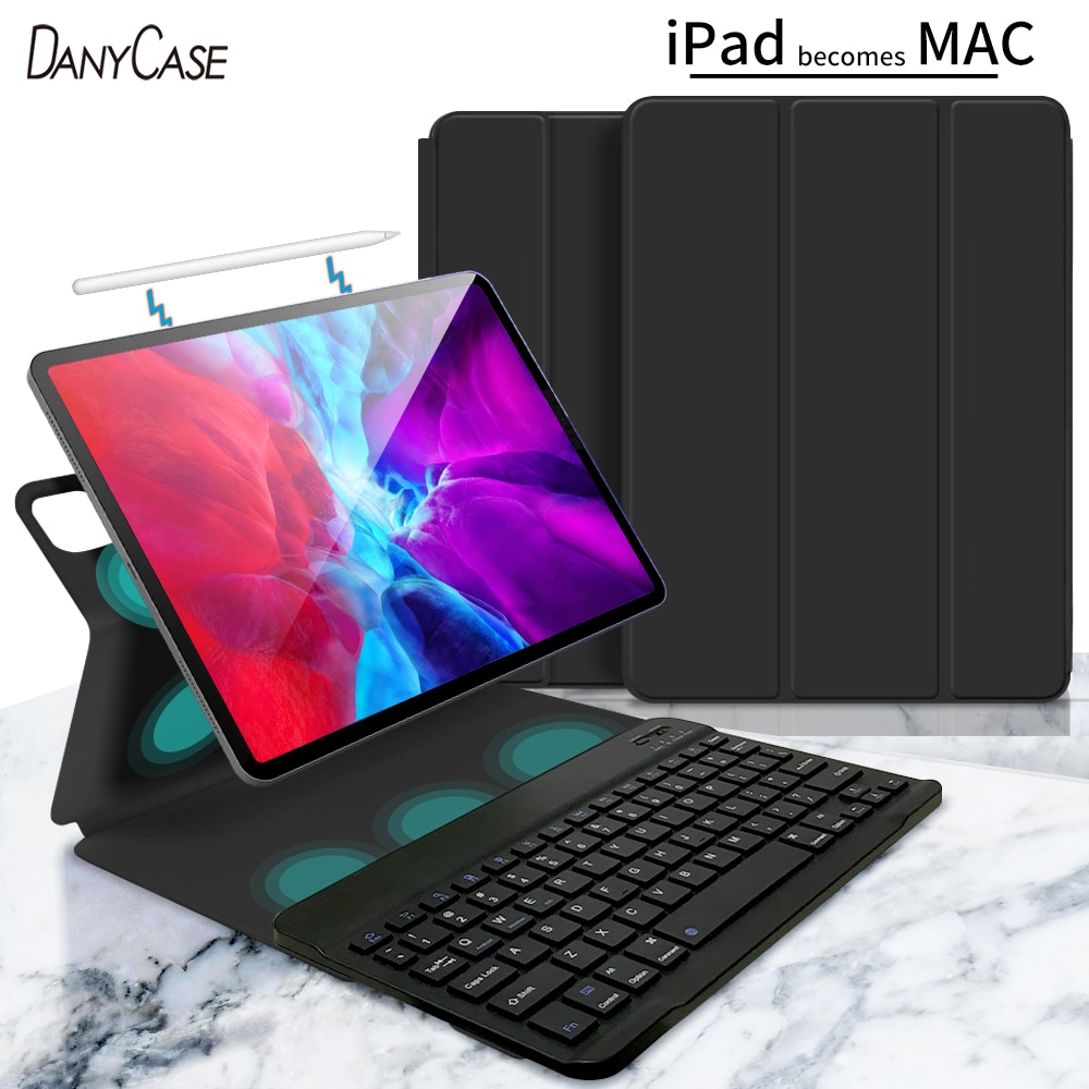 Magic Case with Keyboard For iPad Pro 11 For iPad Pro 11 inch Bluetooth Wireless Keyboard Magnetic iPad 12.9 Cover