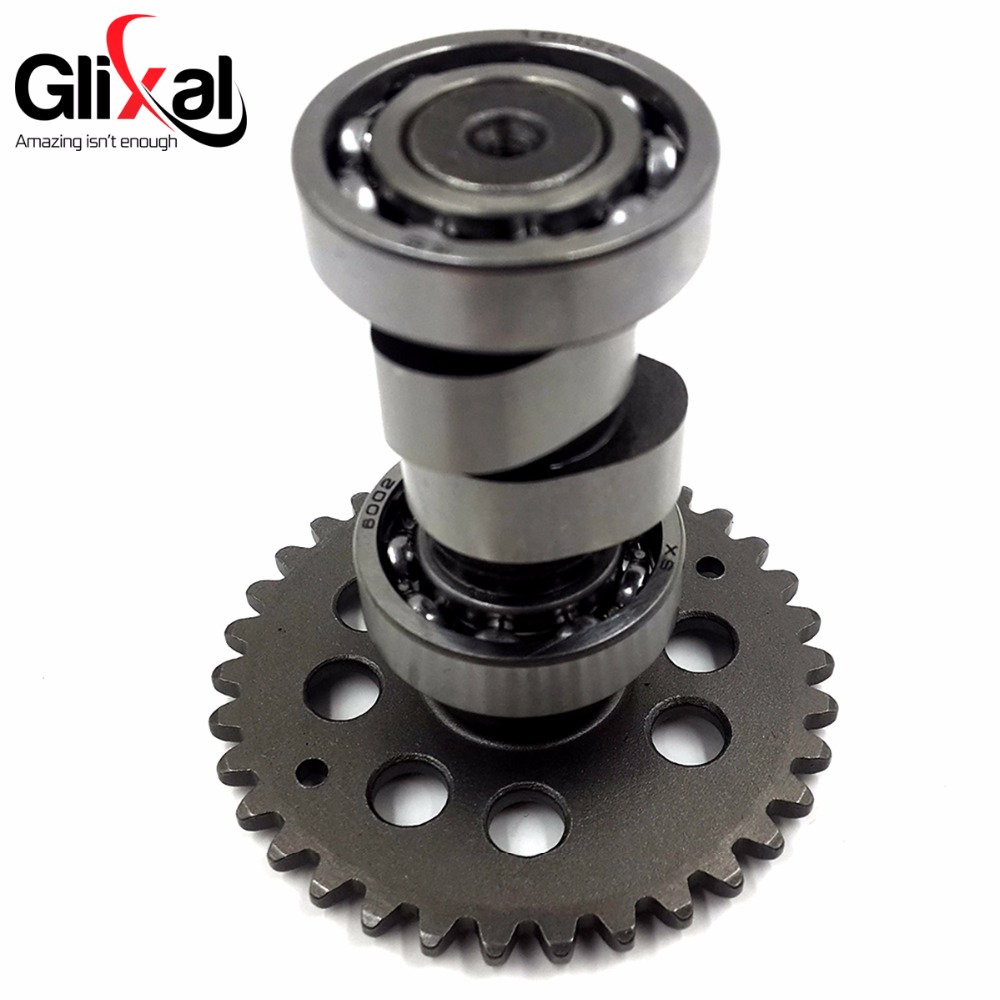 Glixal  gy6 125cc 150cc korkeakulmainen suorituskykyinen  a9 nokka-akseli 152 qmi 157 qmj skootteri mopo kevyt nokka-akseli