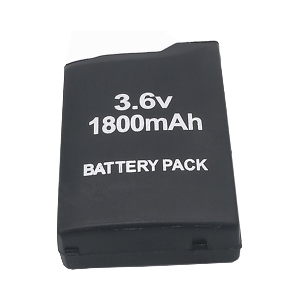 PSP1000 Battery Pack For Sony PSP-110 PSP 1000 Console Gamepad Real capacity 1800mAh 3.6V Rechargeable batteries