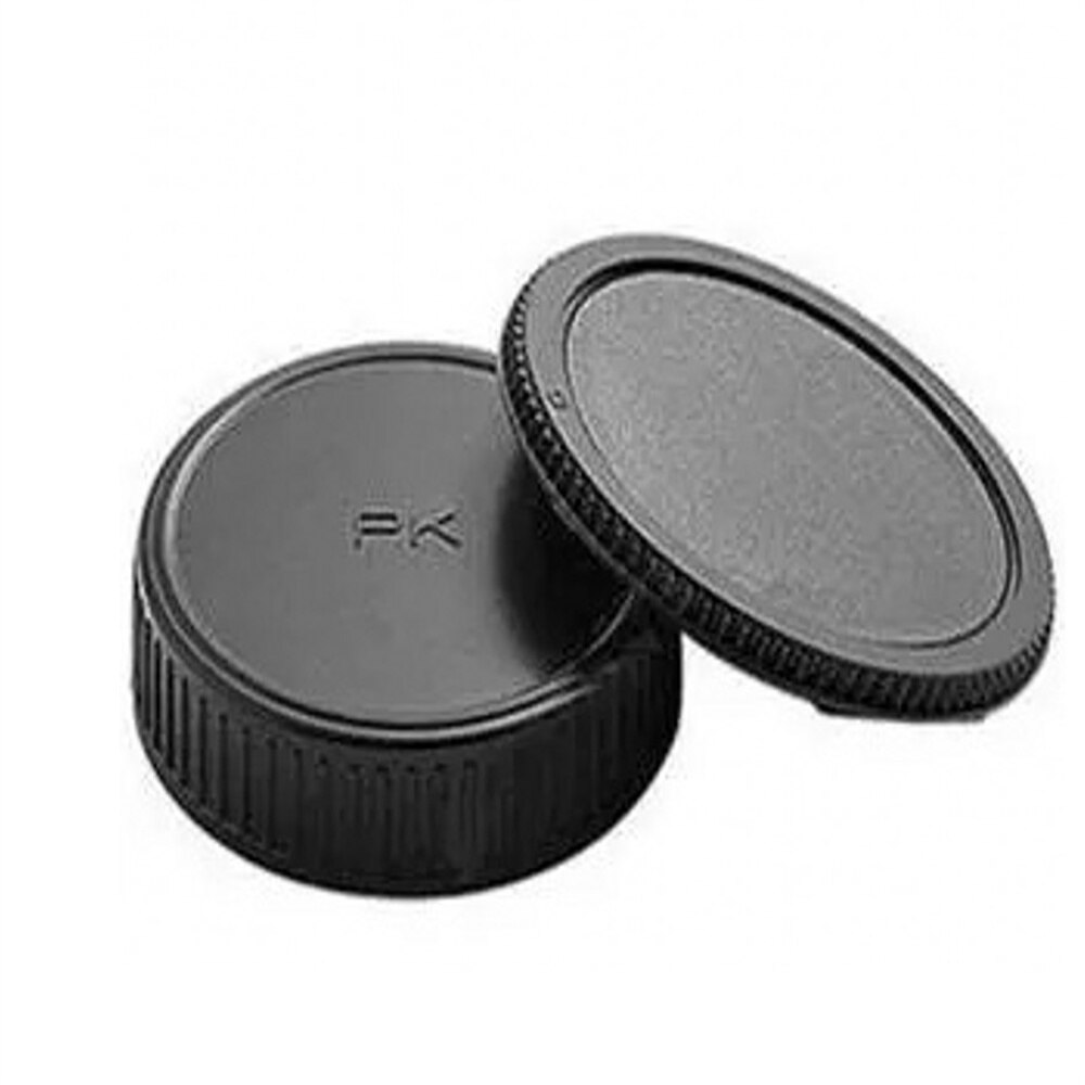 Lightweight Camera Body Front Cap + Lens Rear Cap Protective Cover for Pentax KR K5 K7 K100 K200 K3 Camera Replacement Parts