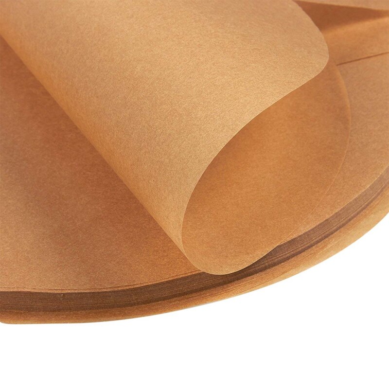 Parchment Paper Rounds - 200-Count 9-Inch Unbleached Baking Paper Sheets Brown & 2PCS Ice Cream Scoop