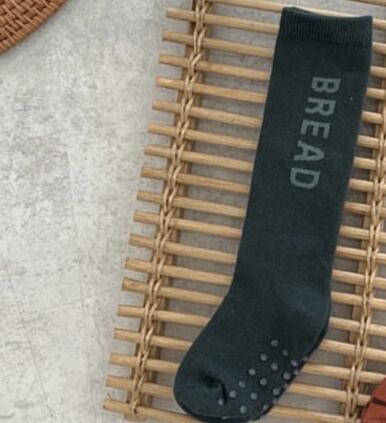 Stora barn tubstrumpor barn koreanska leopard tubstrumpor mycket pojkar flickor tubstrumpor vuxen stickade bomull långa tubstrumpor: Grön / 3-6t