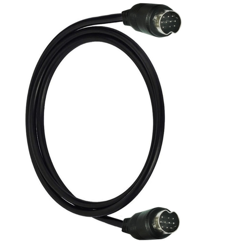 Cavo S-Video per VCR Videocamere DVD Schede video Mini Din 10 pin maschio a maschio Connettore cavo S-Video 3/1,5/1/0,5 m