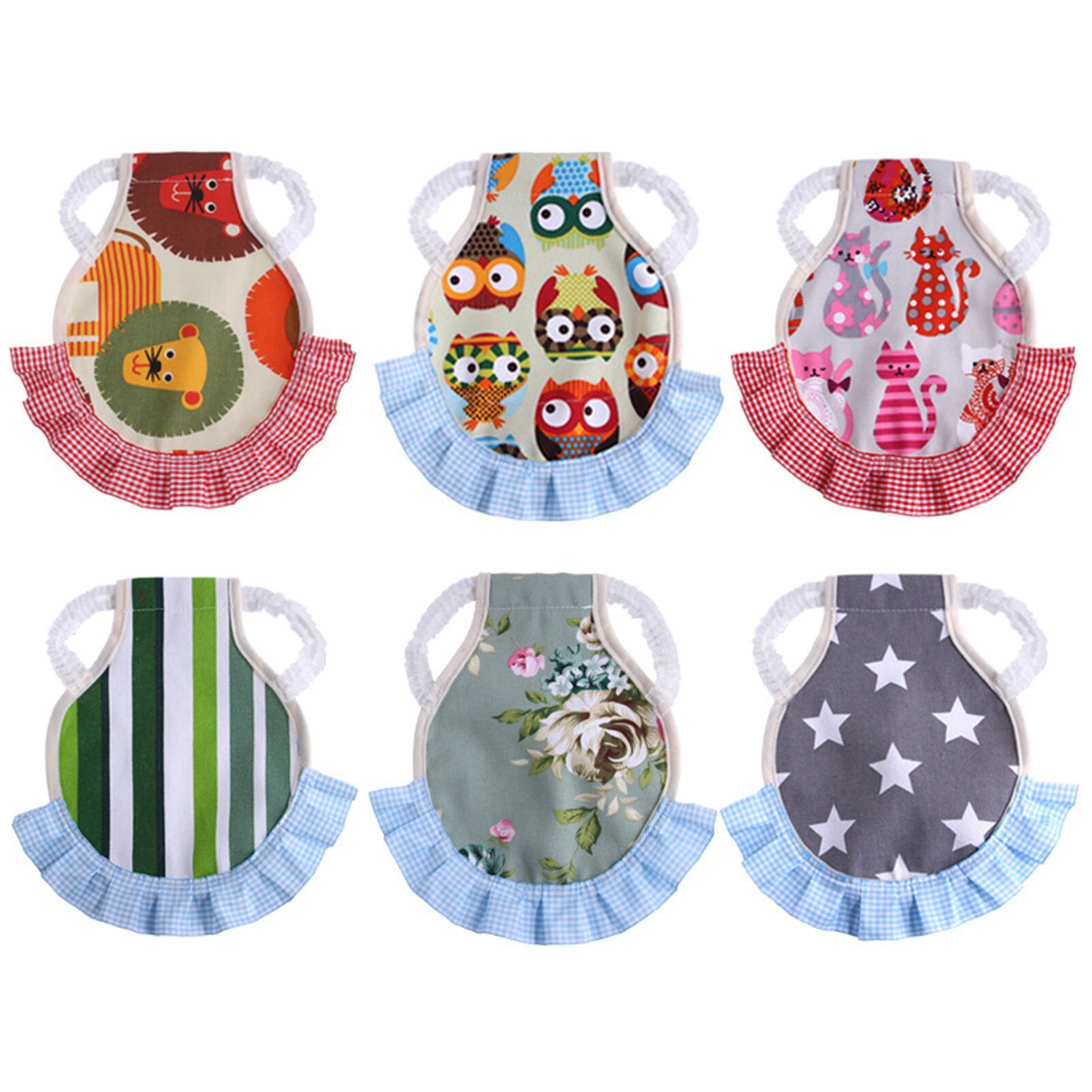 Adjustable Pet Clothes Hen Apron Poultry Hen Saddle Apron Feather Protection Holder Chicken Duck Wings Back Protector Hen Dress