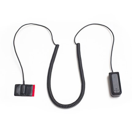 Mini universal telefon sikkerhetsskjerm anti-tyveri sensor kabel for nettbrett laptop pc innbruddsalarm system for klokke headset barbermaskin: Type 3 svart