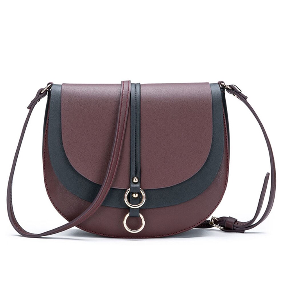 Vrouwen Crossbody Tassen Retro Chic Stijl Zadel Pu Grandado