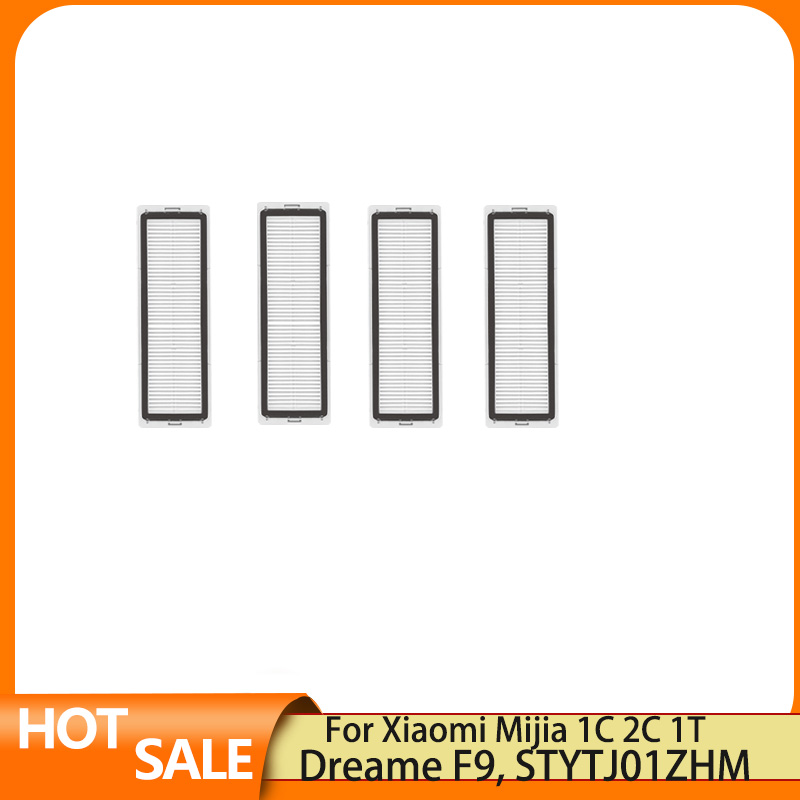 Kompatibel Für Dreame F9, Xiaomi Mijia 1C 2C 1T STYTJ01ZHM Ersatz Zubehör Wichtigsten Seite Pinsel Hepa-Filter Mopp Tuch teile: Licht Gelb