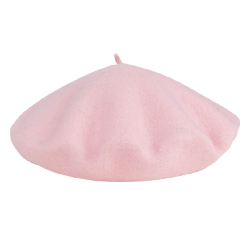 Søt jente beret høst ullmalerhatt vinter behagelig gresskarhatt vill trucker lue