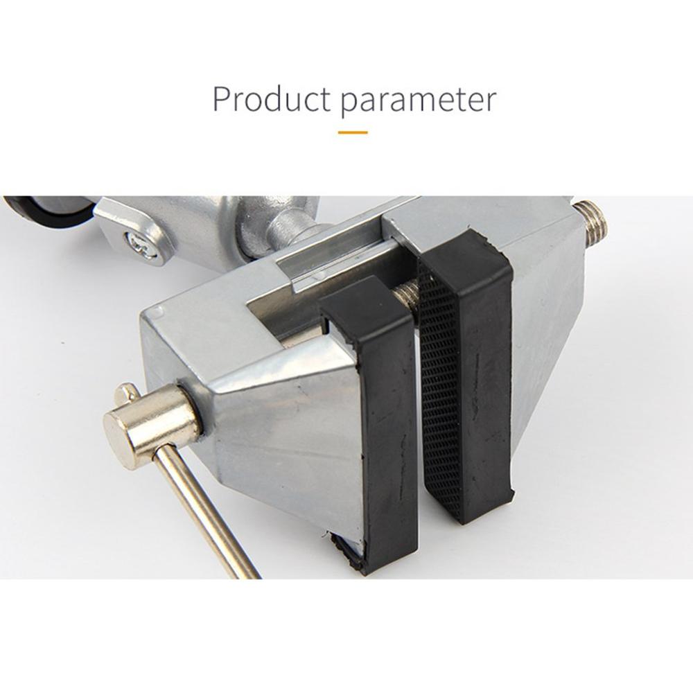2 in 1 Table Vise Aluminium Alloy 360 Degree Rotating Universal Vise Precise Mini Vise Clamp Alloet