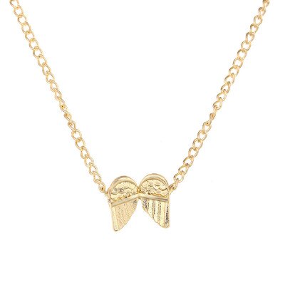 26 Style shine Women Torques Cat Ear Angel Wings Bird Animal Circle Geometric Charm Clavicle Chains Collar