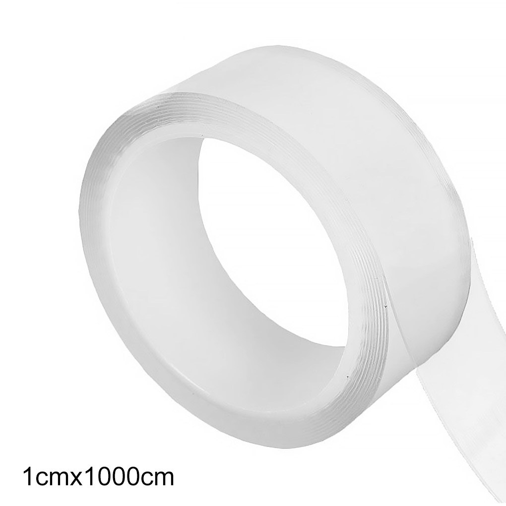 Kitchen Sink Transparent Tape Waterproof Anti-Mildew Self-adhesive Bathroom Strip Pool Water Seal 70mm Wide: 10mm X 10m X 0.5mm