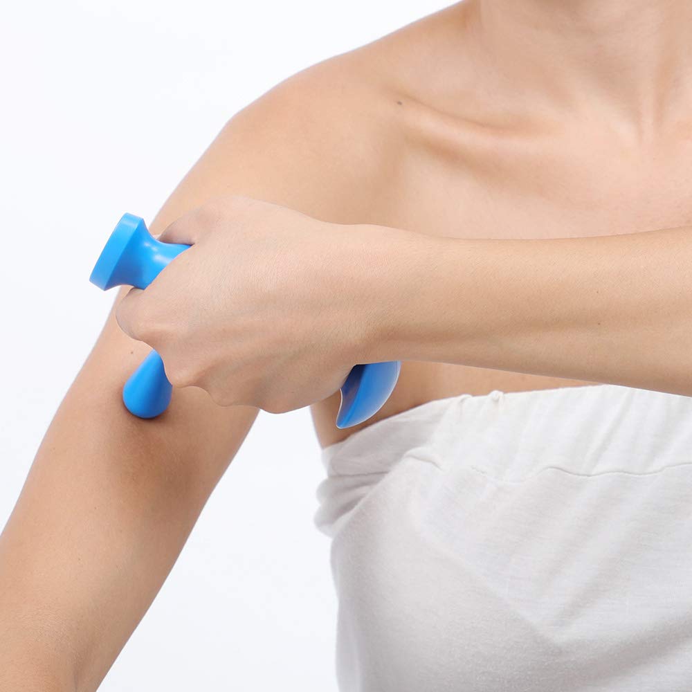 Aptoco håndholdt dybvævszoneterapi krop hjemme spa selv massage værktøj triggerpunkt tryk akupressur værktøj