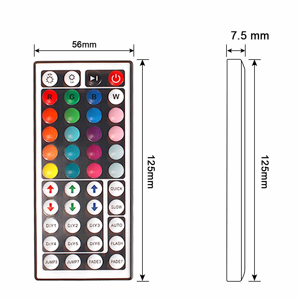 rgb led controller RGBW Controller 2.4G Touch Screen Wireless DC12-24V IR Remote Control led strip 5050