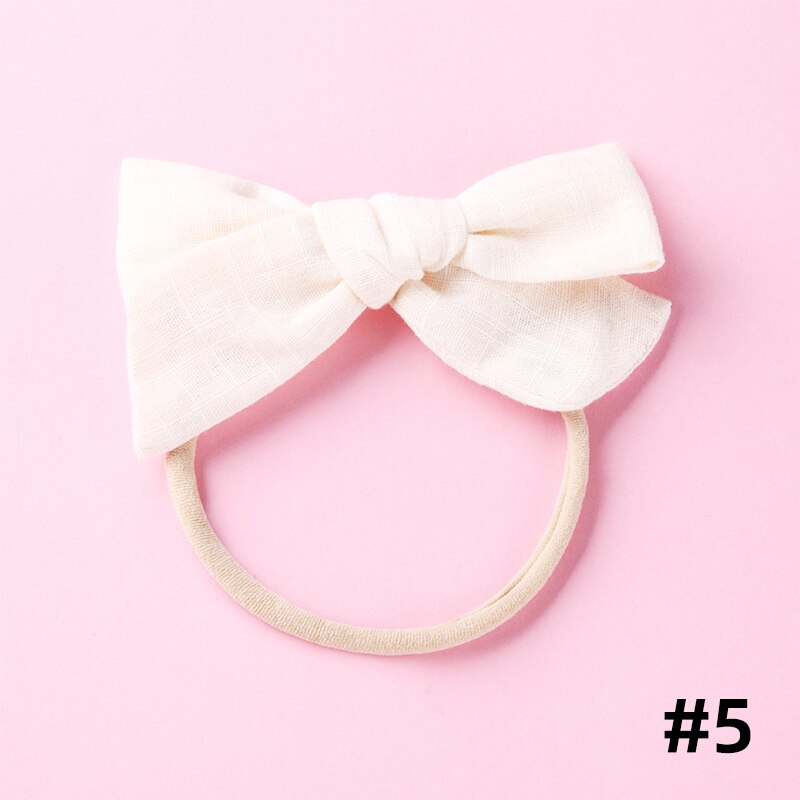 Baby hoofdband schattige strik meisjes hoofdbanden tulband pasgeboren bloem elastische hoofdbanden haarbanden kinderen baby haaraccessoires: A2 nsnsfb -9771-5