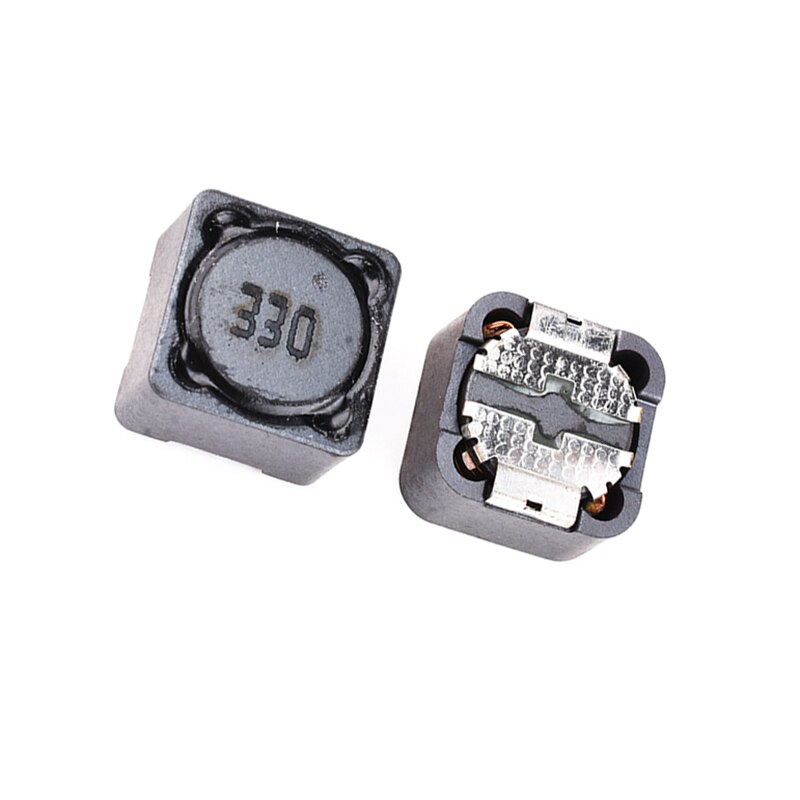 10Pcs/Lot Power Inductance CD127R CD127 Shielded inductor SMD Inductor 12*12*7mm 2.2/3.3/4.7/6.8/10/15/22/33/47/68/100-680UH