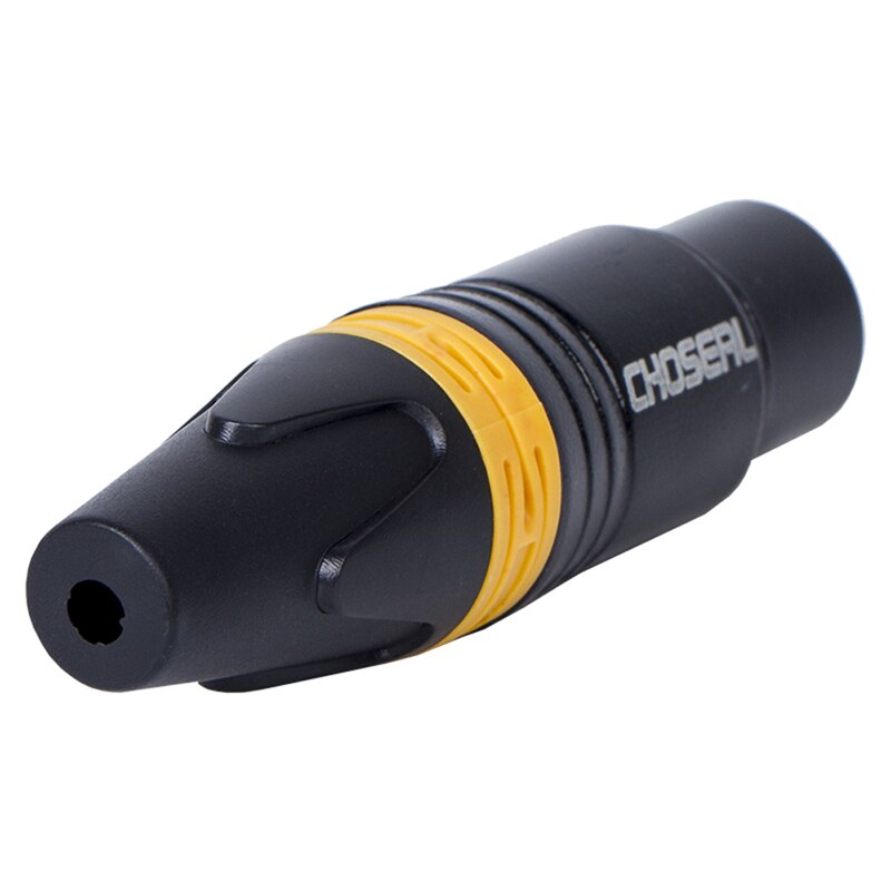 Choseal QD2002B XLR FEMALE 3 Pin Audio Mikrofon Kabel Stecker 4Pcs DIY Solder Typ Metall Material Audio Signal Stecker