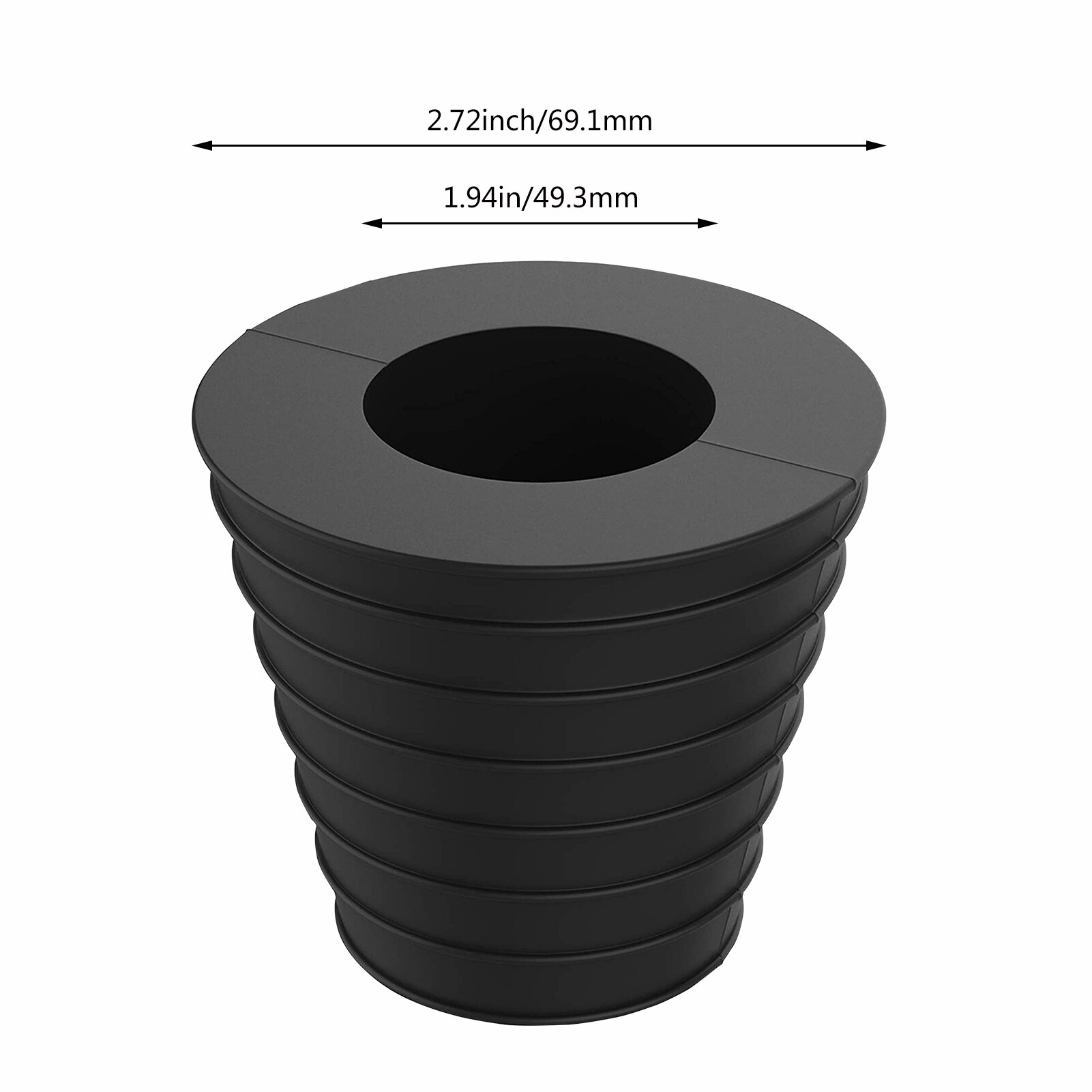 Patio Table Umbrella Cone Wedge Ring Plug Fits Umbrella Pole Diameter 38mm For Patio Table Hole Opening Or Parasol Base Stand