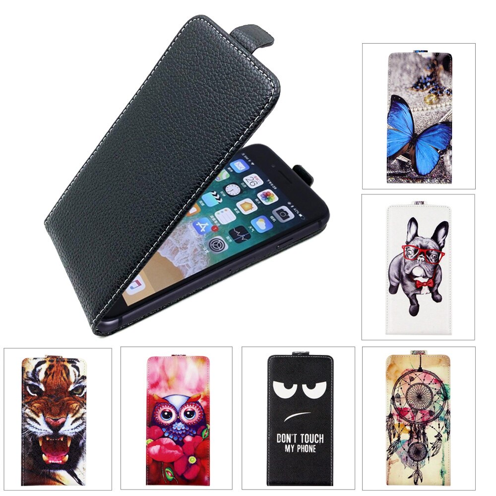 SONCASE case for Highscreen Fest XL Pro Flip back phone case 100% Special Lovely Cool cartoon pu leather case Cover