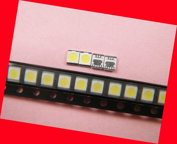 200 pièce/lot pour réparation Sharp LCD tv LED rétro-éclairage Article lampe SMD LED s séoul 2835 3 V lumière blanche froide