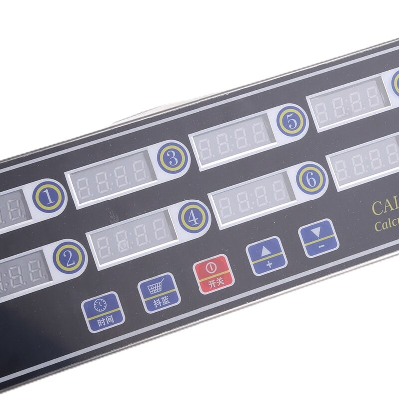 8 Channel Digital Kitchen Timer Cooking Timer Reminder Commercial Burger Bakery