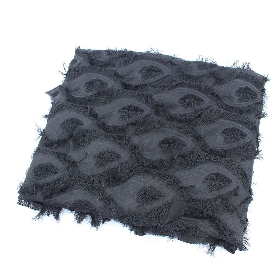 3D Ogen Tassel Fringe Chiffon Stof Jurk Maken stof 150 cm breed door Yard