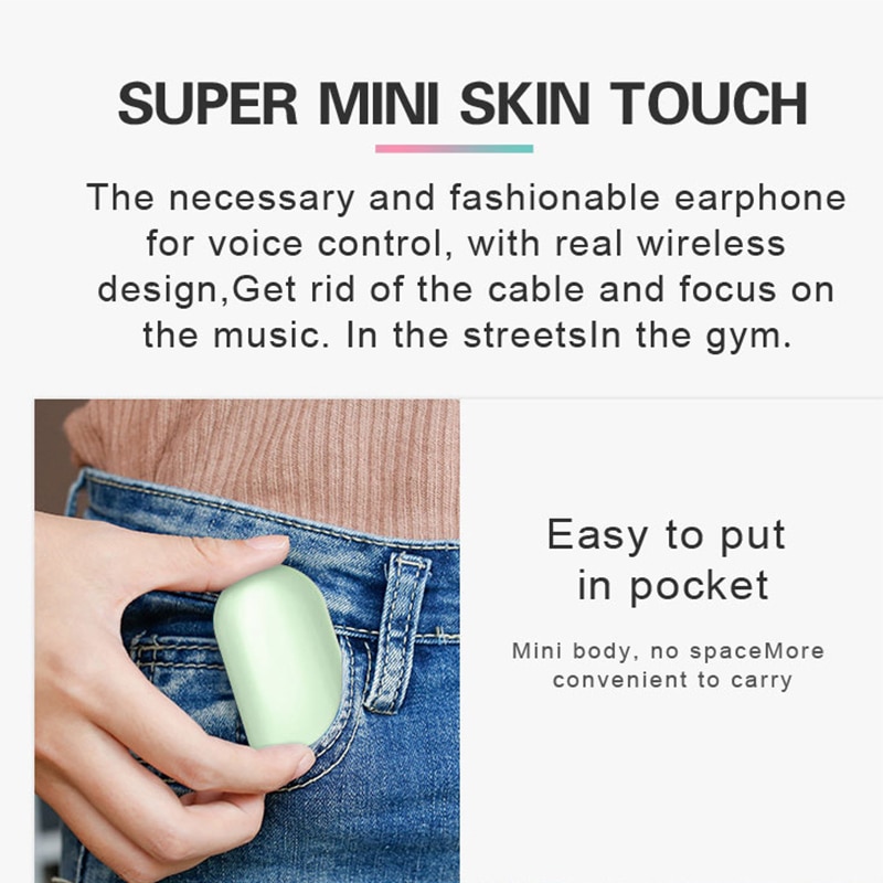 A6s bluetooth øretelefoner for xiaomi airdots trådløse ørepropper 5.0 tws øretelefoner støyreduserende mikrofon for redmi iphone huawei samsung