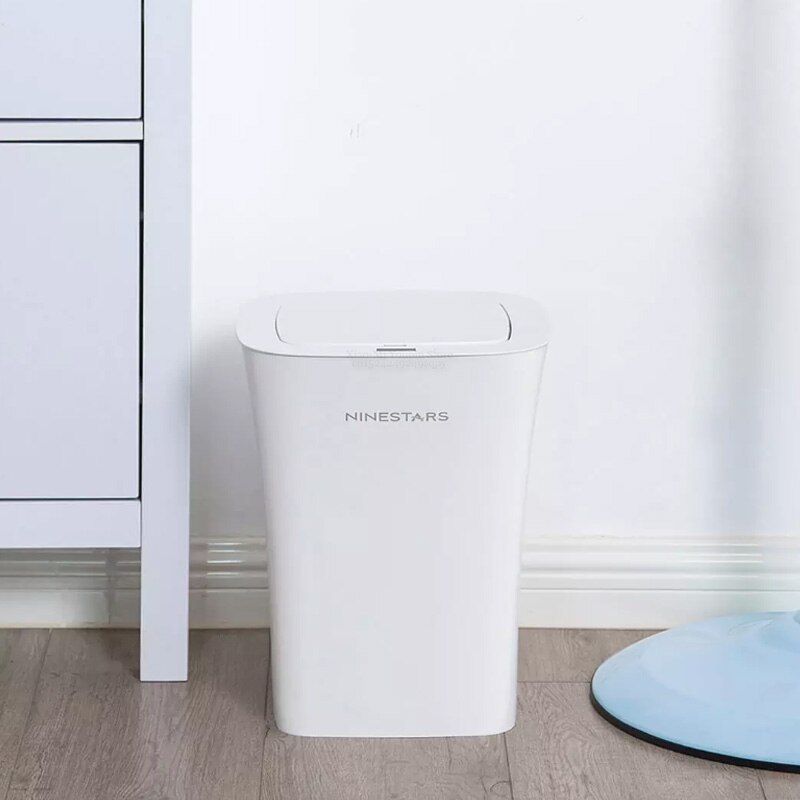 Xiaomi NINESTARS Waterproof Smart Trash Can Intelligent Induction Automatic Motion Sensor Trash Bin 10L 7L Large Capacity