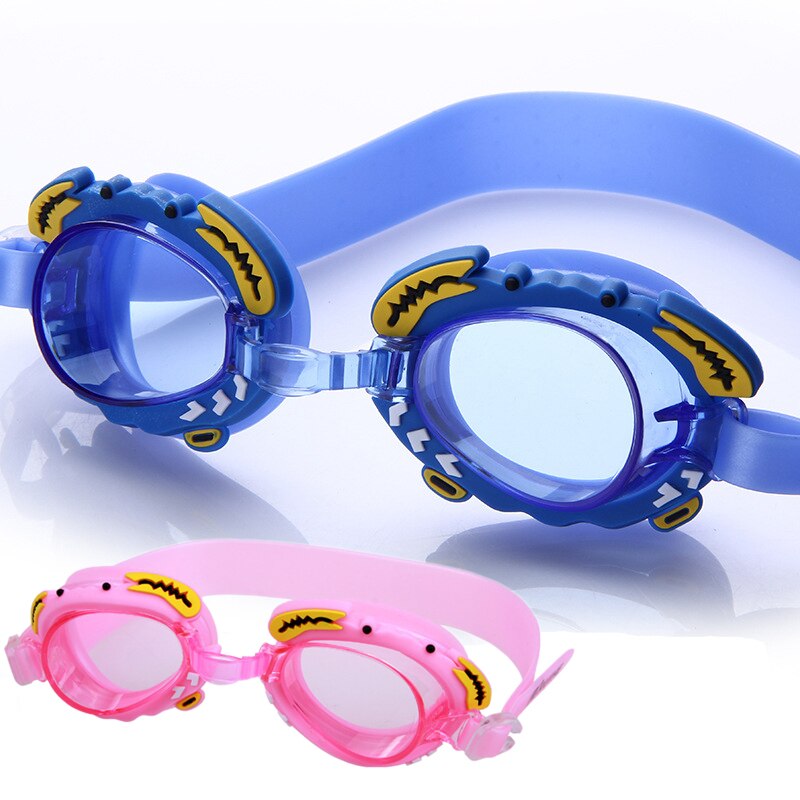 Clear Lens Kinderen Zwemmen Bril Voor Kinderen Anti Fog Zwembril Meisjes Jongens Swim Eyewear Verstelbare Blauw Roze